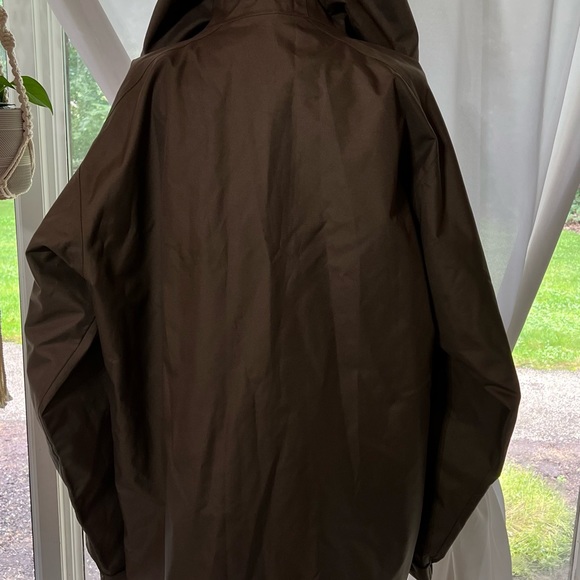 Large Duluth Trading Hooded Rain Jacket - Picture 2 of 4